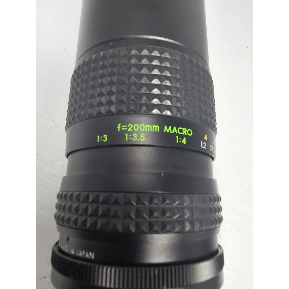 JCPenney Multi Coated Optics 55mm 1:4.5f 80-200mm Manual‎ Focus Lens W/ Case